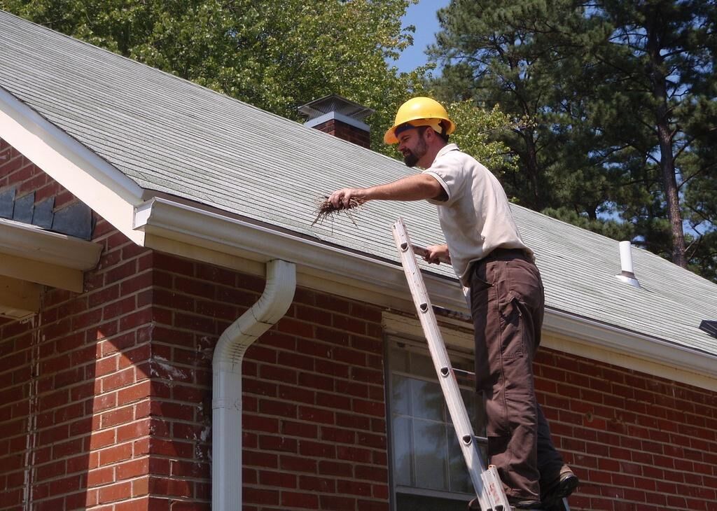 #12. Clear out gutters and outdoor drains